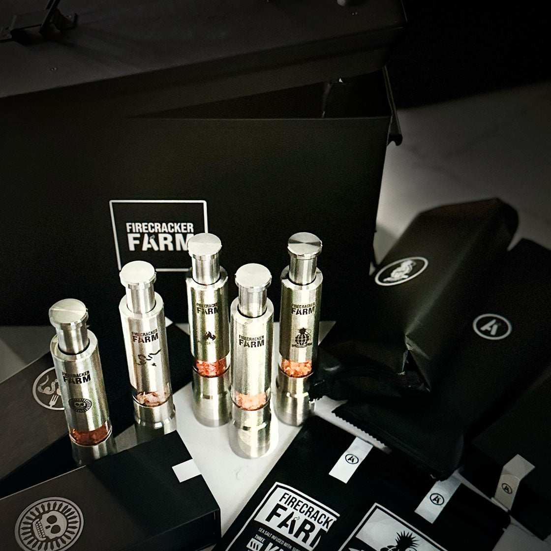 Arsenal Ammo Can with Five Hot Salt Varieties