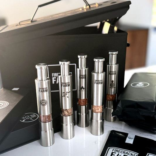 Arsenal Ammo Can with Five Hot Salt Varieties