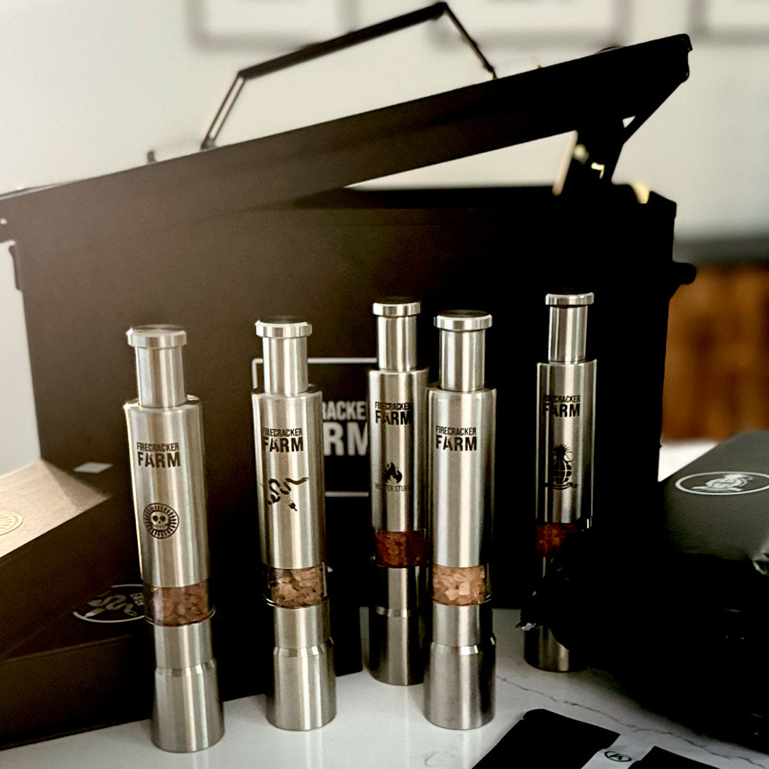 Arsenal Ammo Can with Five Hot Salt Varieties