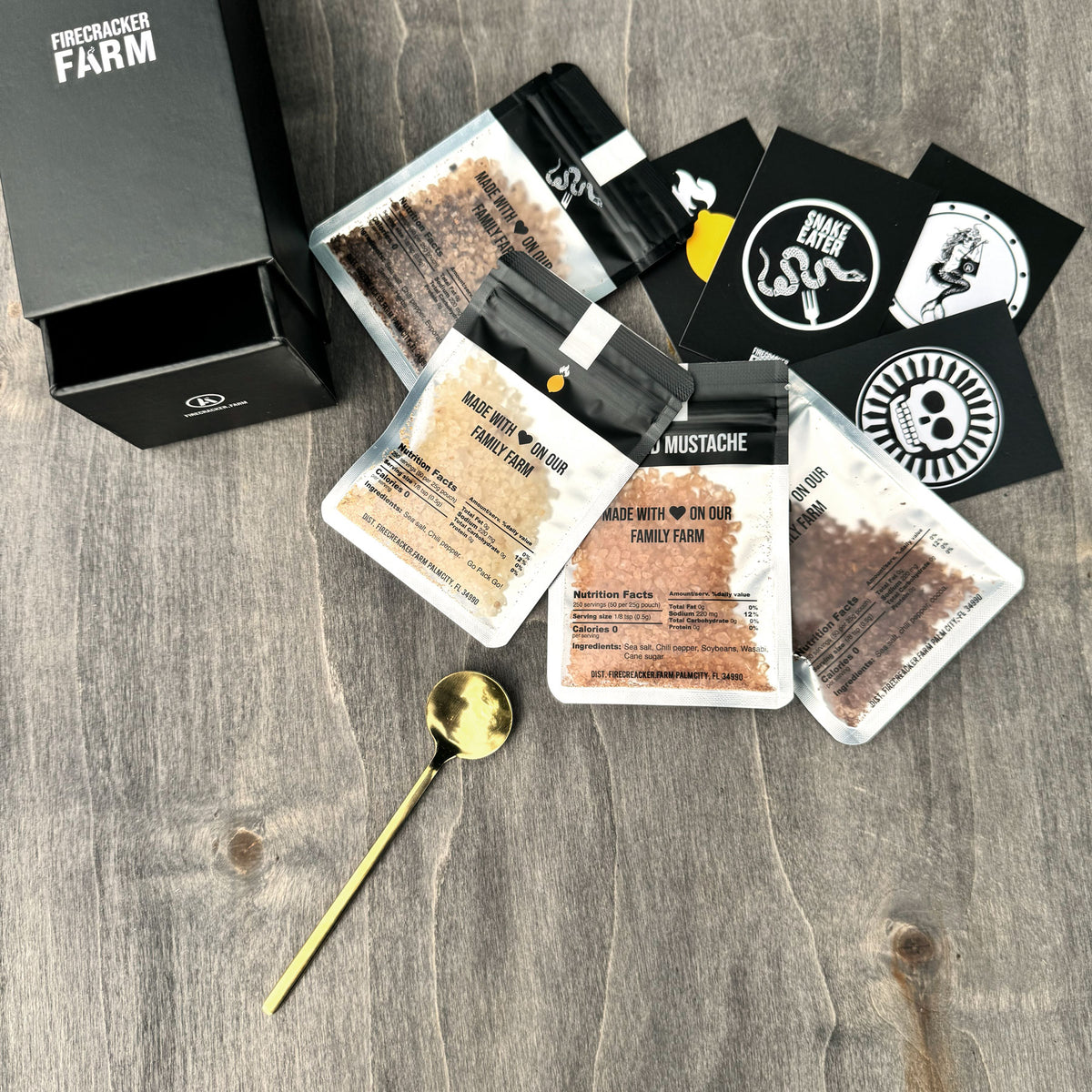 Bradford Box - Buddy Batch Hot Salt Assortment – Firecracker Farm