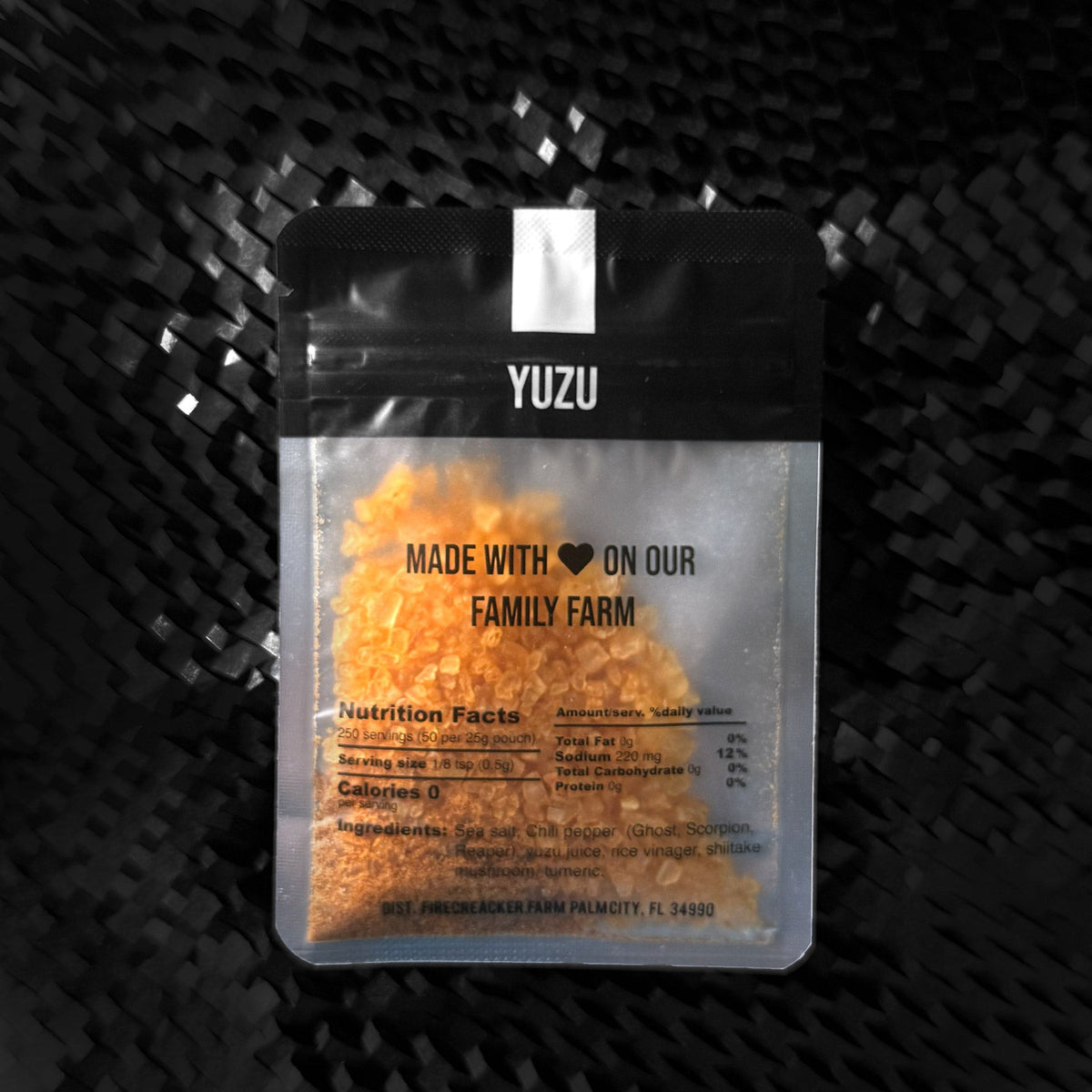 YUZU Hot Salt 25g refill pouch